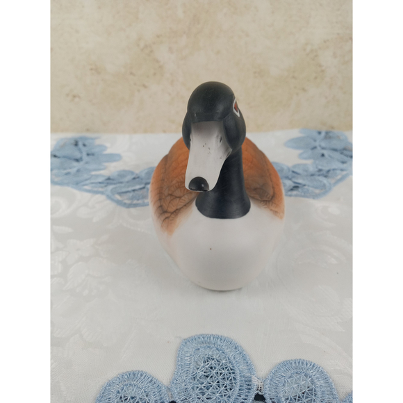 Vintage Hand Painted Ceramic Duck Figurine Made in Taiwan 9" - Picture 2 of 7